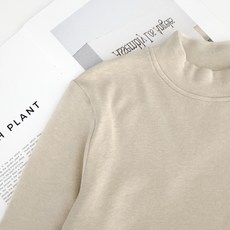 暖絨彈力立領上衣 內搭 高領 打底保暖秋冬上衣