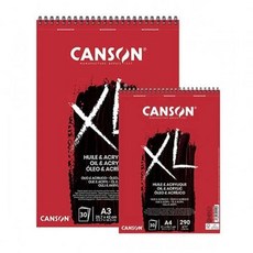 동아측기 [캔손] XL Sand Grain 유화/아크릴 스케치북 290g, A3