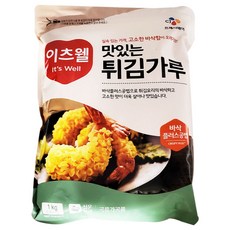 (무)이츠웰 튀김가루(실온 1Kg)X3개, 1kg, 3개