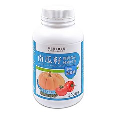康麗寶得-南瓜籽膠囊[0.5公克/1粒]（300粒/1瓶）X1瓶, 1個, 300顆