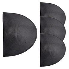 보드레 어깨패드 싸개패드 어깨뽕 자켓 코트 어깨라인, 2세트, 블랙 4mm