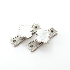 모던 심플 아연 합금 커튼 후크 후크 후크 천공 가능 접착식 커튼 후크 액세서리, 실버, 1개