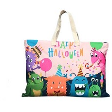 幼稚園棉被收納袋 防水卡通兒童睡袋收納袋 幼兒園專用棉被收納袋現貨, 1個, 驚喜聚會（特大72*54cm）, 1