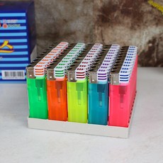 크라운전자라이터, 반투명5색상, 50개