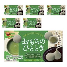 BOURBON 北日本 濃抹茶奶油內餡麻糬 8顆入, 6個