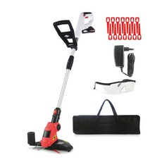 무선 예초기 전동 전기 충전식 안전한 제초기 잔디깍기 스위스파워, 본품+배터리 총1개