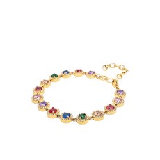 니알라야주얼리 젬스톤 링크 브레이슬릿