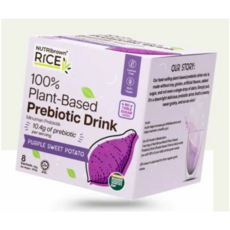 뉴트리브라운라이스 식물성 음료 분말 NutribrownRice 자색고구마 8포 [원산지:말레이시아], 6개, 8개입, 280g