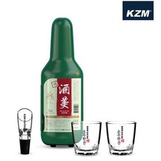 KZM 燒酒杯注酒器套組含保護套 K21T3K12, 1個