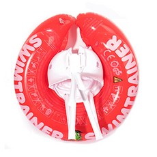 FREDS 德國 SWIMTRAINER Classic 學習游泳圈 嬰兒 趴式 寶寶泳圈 1100 紅色 橘色, 紅色(0-4歲) /1100, 1個