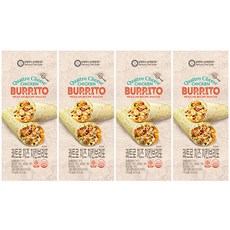 남향푸드 또띠아 브리또 콰트로치즈 치킨 125g x 4개