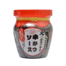 다이코쿠 오사카 명물 쿠시카츠 소스 250ml 항아리형, 1개