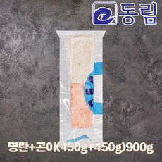 [동림수산] 명란+곤이(450g+450g)900g 명란 이리 곤이 알탕 알찜 해물탕 식자재 재료, 1개