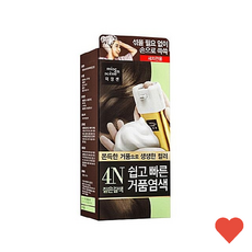 헤어스타일링 거품 새치 전용 염색약 커버 흰머리 헤어