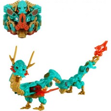 52TOYS 메가박스 중국 드래곤 변형 장난감 액션 피규어 메카와 큐브의 변환 청소년과 성인을 위한 완벽한 생일 파티 선물, 1개