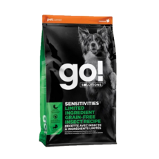 go! SOLUTIONS 敏捷系列 低敏無穀蟲蟲配方 乾糧, 1.59kg, 1個, 蟲子