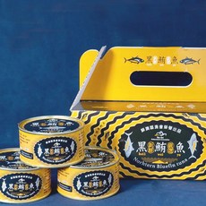 蘇澳漁會 黑鮪魚罐頭禮盒 180g x 12罐, 1個