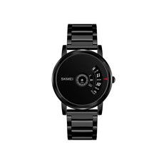 SKMEI 기계식 손목 시계 방수 학생 남자 스포츠 남성, 1260-silvershellblacksurf, 1개