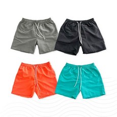 남녀공용 수영복 반바지 보드숏 래쉬가드 비치웨어 서핑 물놀이 여름 휴가 해변 풀장 워터파크