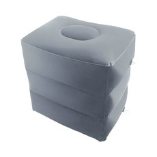 雙氣閥三層可調節腳墊, 淺灰色