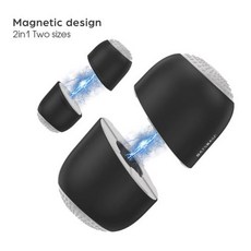 노트북거치대 Oatsbasf- 프로 에어용 접이식 미니 쿨러 스탠드 노트북 거치대 버섯 홀더 액세서리 브래킷, 없음, 1) zero black