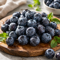 국산 무농약 블루베리 생과 생블루베리, 2개, 100g(18mm)