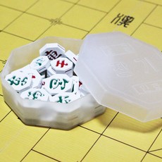 프로바둑 프로바둑판세트 [두께1.6cm]라탄(브)바둑통 바둑알 프로기사 추천, 한국식 장기알 단품(바둑장기판x), 1개