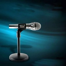 마이크스탠드 컴퓨터마이크 스탠드 거치대 홀더 걸이 23CM 탁상용