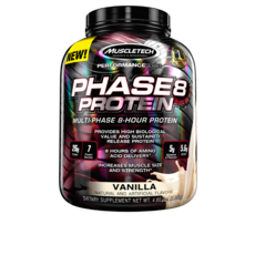 MUSCLETECH 8相蛋白, 香草, 2.09公斤
