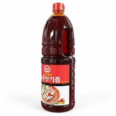 고추맛기름 해표 1.8L 고추기름 고춧기름 고춧맛기름 업장용 특가행사 오일 주방 콜드프레스 식당 건강 올, 1개