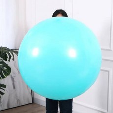 탱탱볼 촉감볼 스펀지공 빅볼 문볼 실리콘볼 에어볼, China Mainland, 36inch 2pcs, matte tiffany blue
