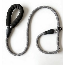 狗狗P鏈狗狗P繩訓練牽引繩小中大型犬金毛拉布拉多牽狗鏈子, 1個, 銀色