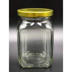 【瓶安】《RP-127四角玻璃瓶》醬菜瓶-萬用瓶, 詳見包裝, 詳見包裝, 一箱（12支）