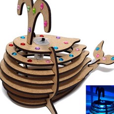 고래 led 조명등 만들기 만들기키트