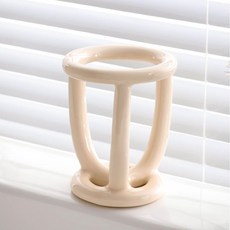 욕실 화장실 칫솔 치약 홀더 두가지색 1개, A. 아이보리 × 1개