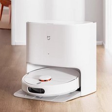 물걸레 로봇청소기 키트 연결용 new 올인원 스마트 오수 배수관 AI 자동 무선 봇 스팀, 화이트