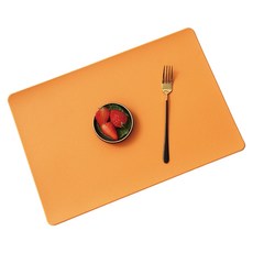 베이킹 매트 베이크웨어 방지용으로 사용되는 테이블 매트 핫 매트로 완벽한 방유 및 단열 다이닝 매트, Orange