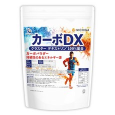 일본 니치가 카보DX 클러스터덱스트린 400g 에너지파우더 Nichiga, 1개