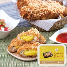 한돈 고구마치즈돈까스 150g(6장) | 겉바속촉 바삭한 수제돈까스, 150g, 6개