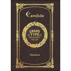 (英文圖書)Large Print - Candide - Grand Type Collector's Edition - Matte Hardcover with Du... 精裝版, Grand Type Classics, 英文
