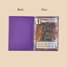 포커 카드 프로텍터 트럼프 홀덤 동전 프로텍트 50개 매트 울티메이트 아우터 컬러풀 스탠다드 사이즈 슬리브 트레이딩 보호 쉴드 매지컬 커버 PKM 66x91MM, 6)Purple  50pcs