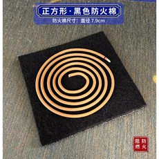 香爐墊 防火棉 黑色鋁箔 香盒 阻燃棉 香爐墊13752