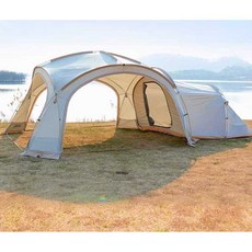 대형 쉘터 벙커 텐트 캐노피 야외 캠핑 에어 덤 장박, 상세페이지 참고, 패키지 6(알루미늄)