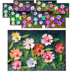 키득키득 평면 입체화 만들기 패키지, 10개, 단일