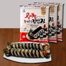 광천 김밥김 두번구운김밥김 김밥용김, 40g, 1개