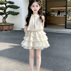 女童夏季連衣裙 兒童公主裙