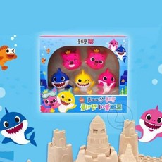 라세노 핑크퐁 모래놀이 찍기틀 5개