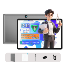 BMAX 2026 가성비태블릿추천 24(4+20)GB+128GB 5G WiFi 안드로이드15 인강용태블릿 6-in-1 세트 - I9 PLUS, Wi-Fi, 128GB, Space Grey