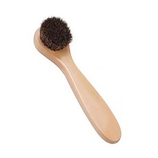 그랜드이케모토 백마모 울코트 빗 옷솔 말털 브러쉬, 1개, C. 원목