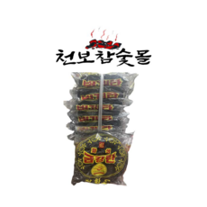 번개탄 금강탄 연탄 불쏘시게용 숯 발화용 숯불 연료 240g 10개, 1개